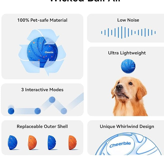 Interactive Dog Toy Ball for Active Play