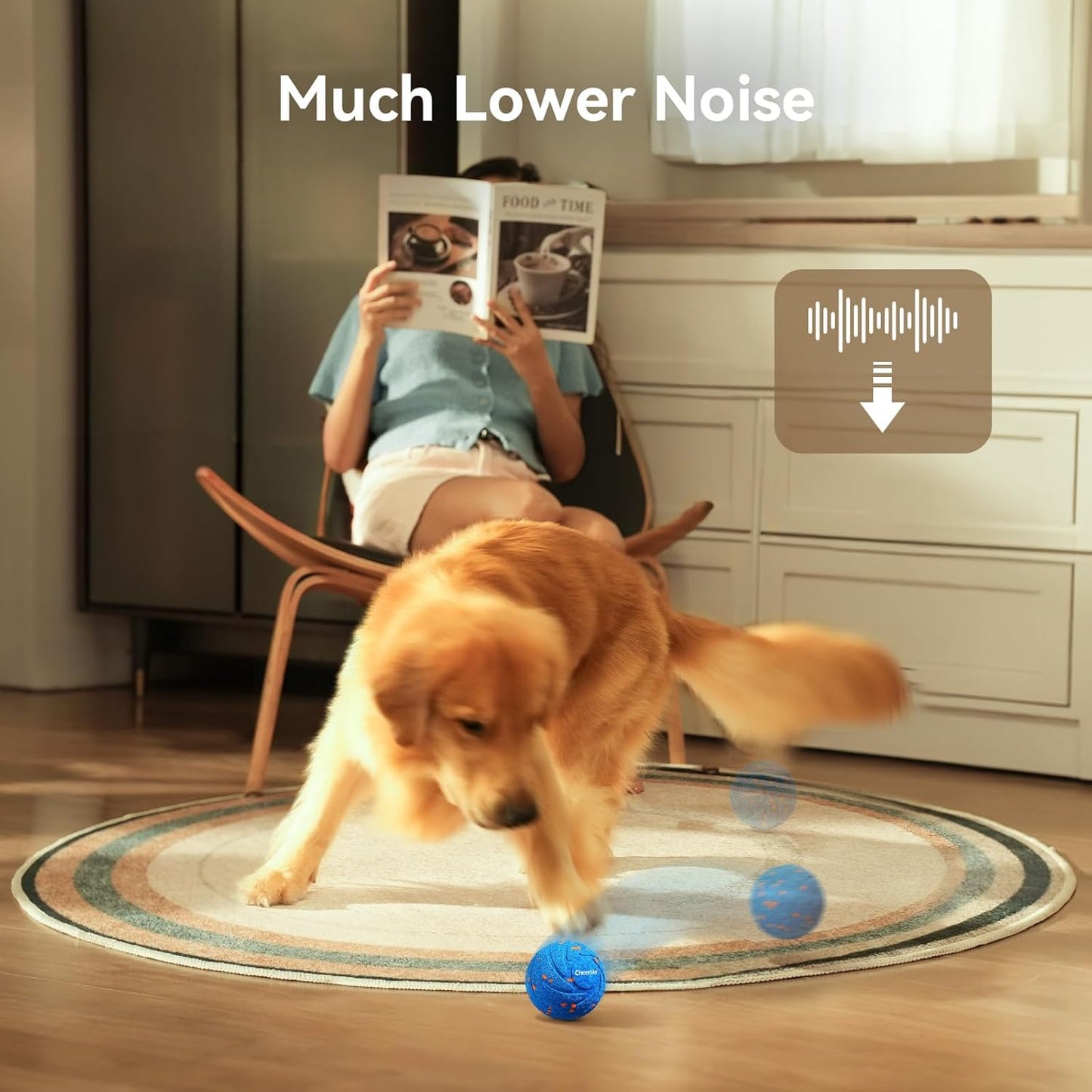 Interactive Dog Toy Ball for Active Play