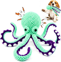 Squeaky Plush Dog Toy for Indoor Play