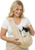 M - Zip pocket & Adjust Strap / Cream