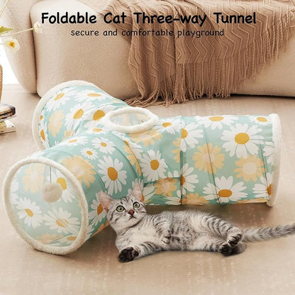 Cat Tunnel Toy for Indoor Play