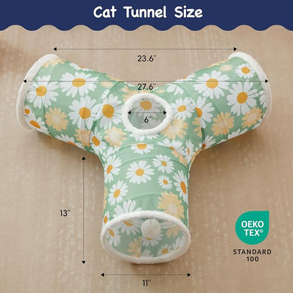 Cat Tunnel Toy for Indoor Play