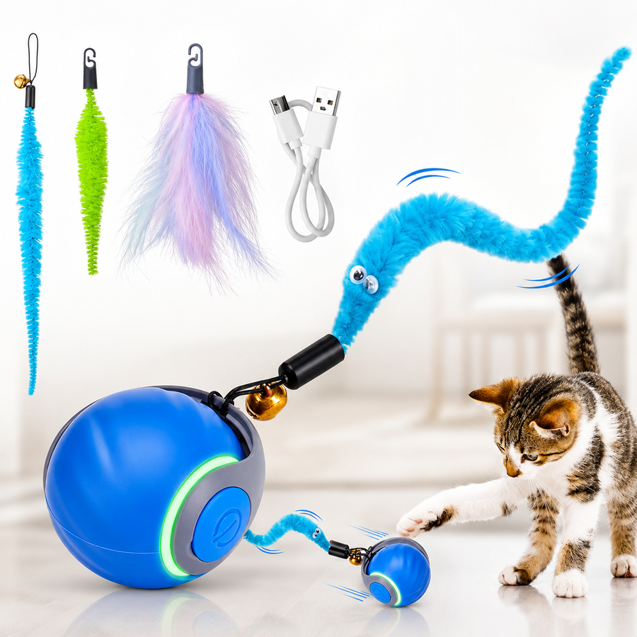 Rechargeable Cat Toy for Endless Indoor Fun